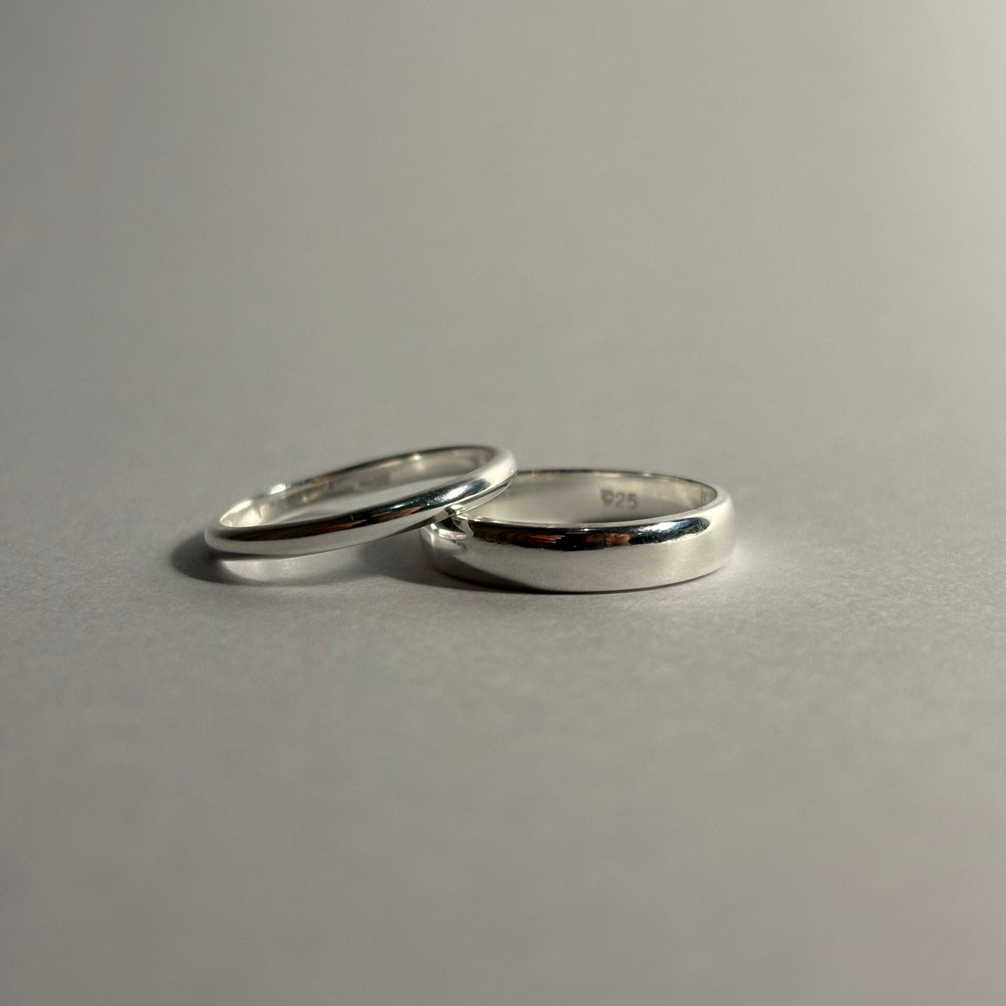 MIDI RING SET (silver)