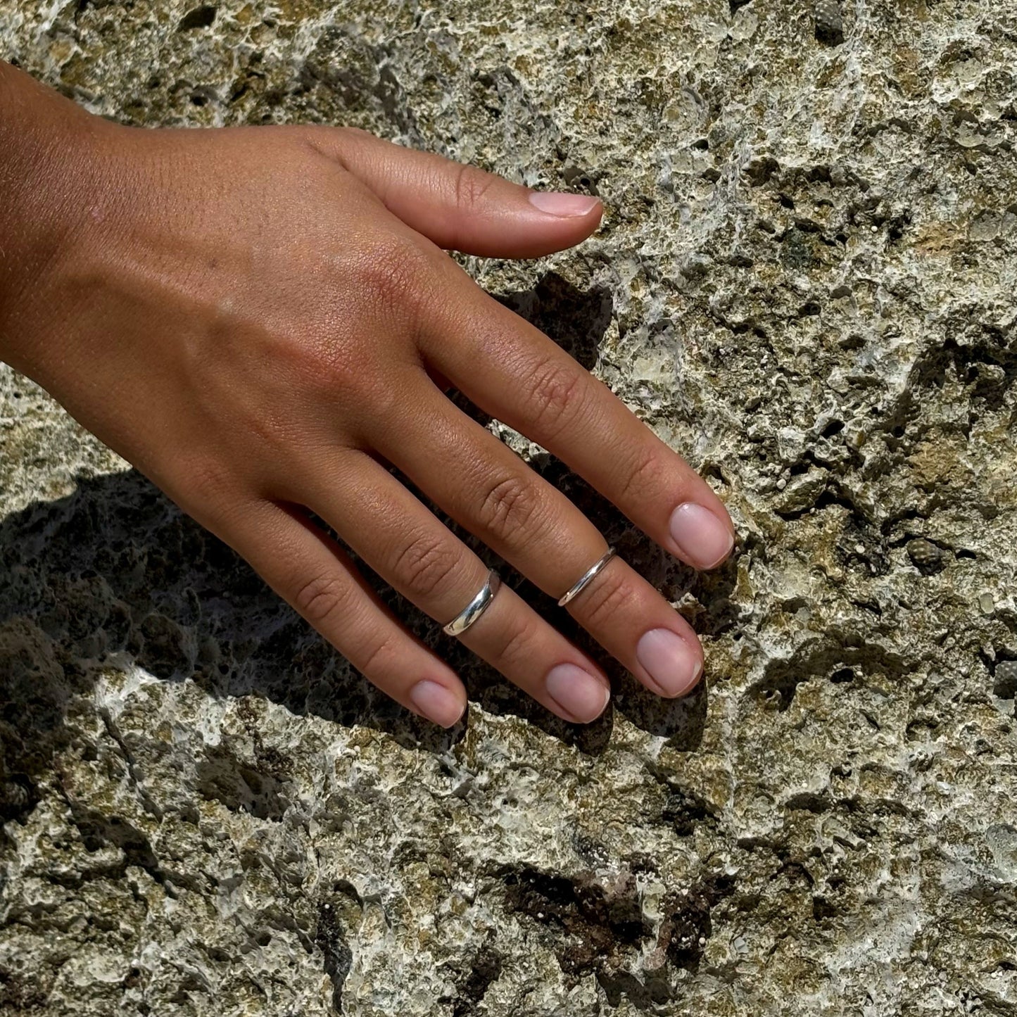 MIDI RING SET (silver)