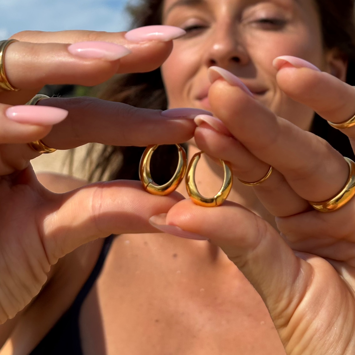 UMA EARRINGS (gold plated)